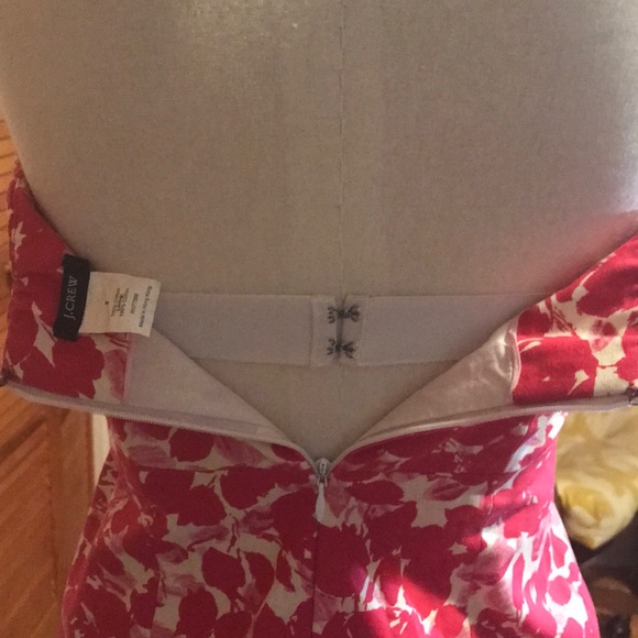 J Crew Strapless Dress size 2 - Picture 3 of 8